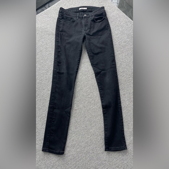 Signature by Levi Strauss Women's Black Skinny Jeans - Picture 1 of 12